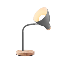 მაგიდის სანათი Tracer Scandi Grey Desk Lamp