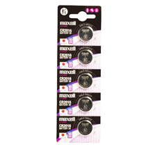 შეკვრა ელემენტების 5-ცალიანი Maxell CR2016