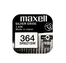ელემენტი Maxell SR621SW / AG1 / 364