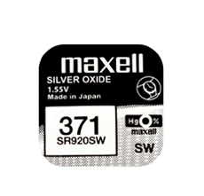 ელემენტი Maxell SR920SW / AG6 / 371