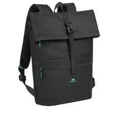 ზურგჩანთა RIVACASE 5567 black Gremio-ECO Roll-up 15L backpack